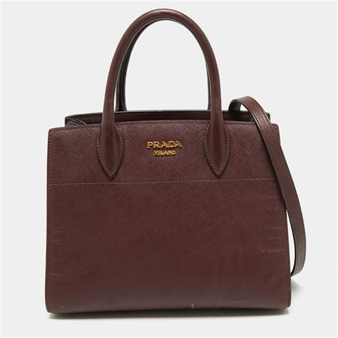 prada prada biblioteque leather tote|Women's Essentials .